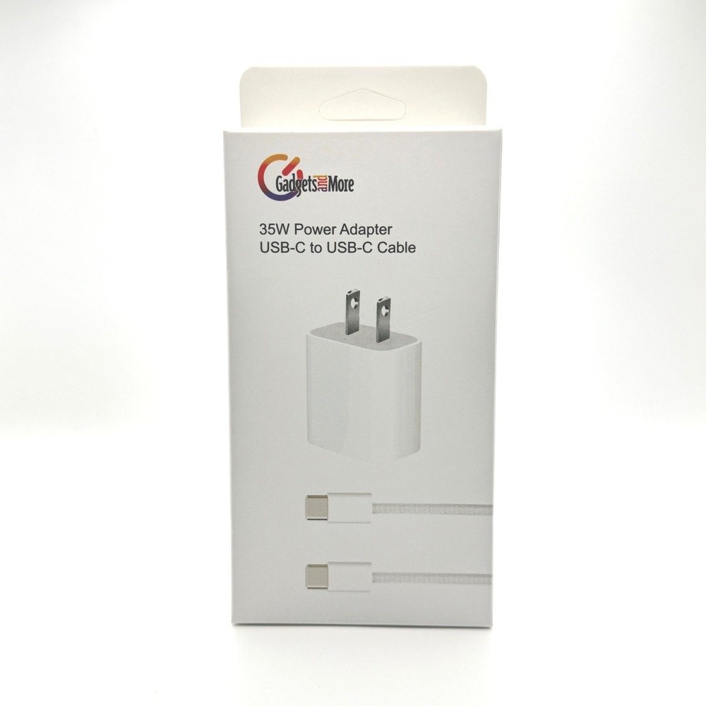 GadgetsandMore | 35W USB‎ C Power Adapter and USB C to USB C Cable Fast Charger
